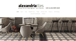 Desktop Screenshot of alexandriatiles.com.au